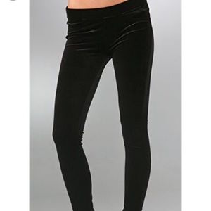 7 for all Mankind velvet leggings